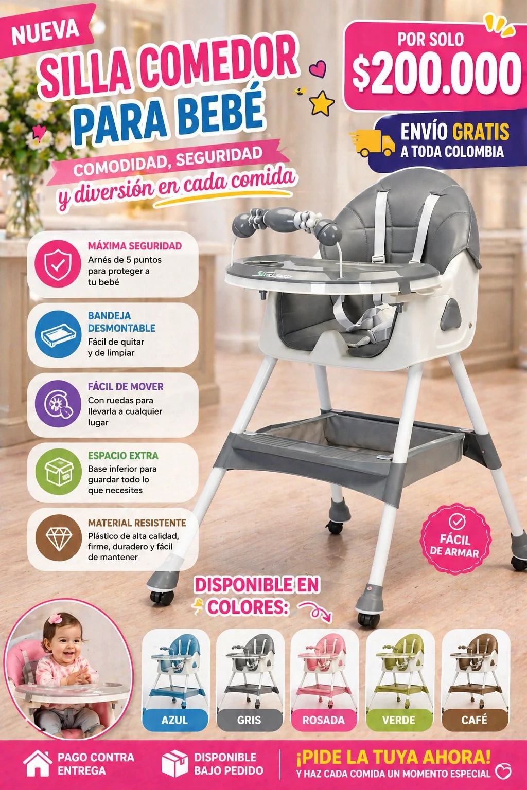 SILLA COMEDOR RESPALDAR FIJO+VAJILLA  2