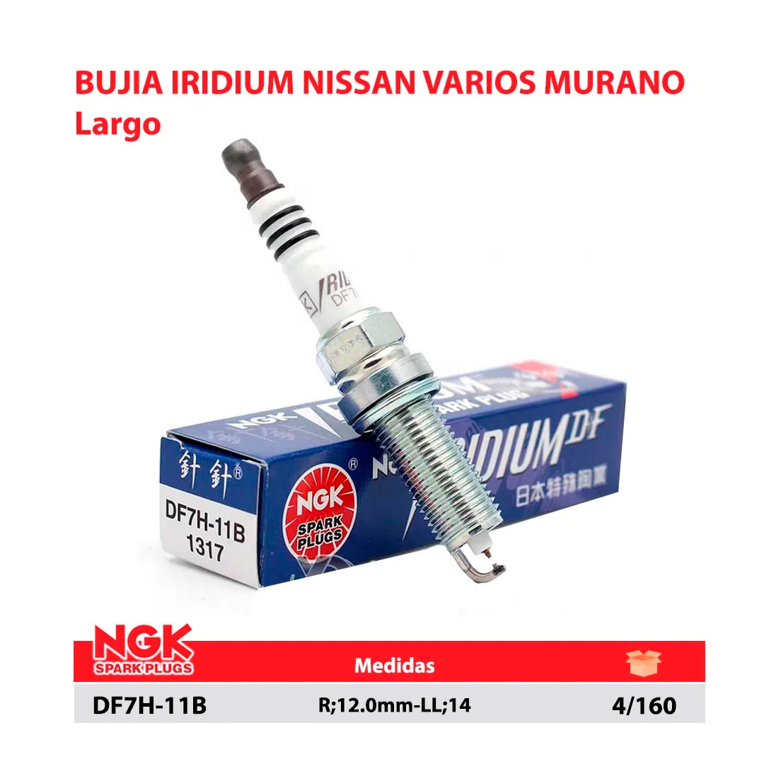 BUJIA IRIDIUM NISSAN VARIOS MURANO Largo R;12.0mm-LL;14
