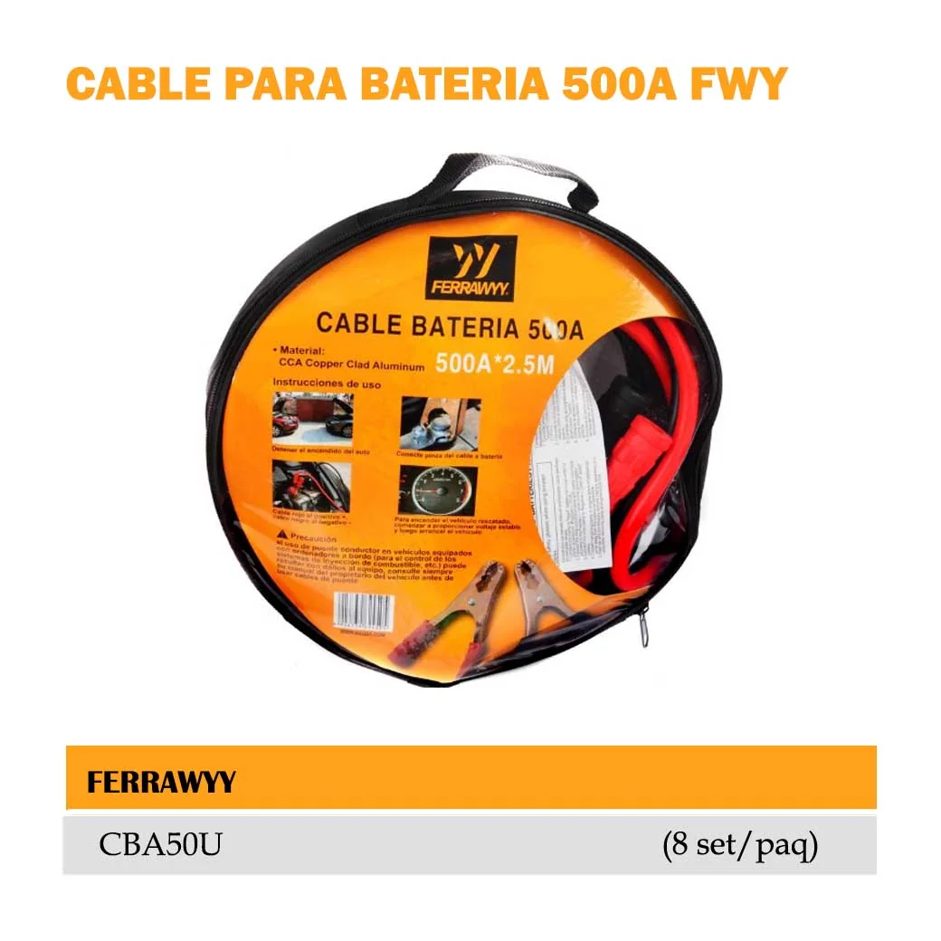 CABLE PARA BATERIA UYUST 500A x 3M