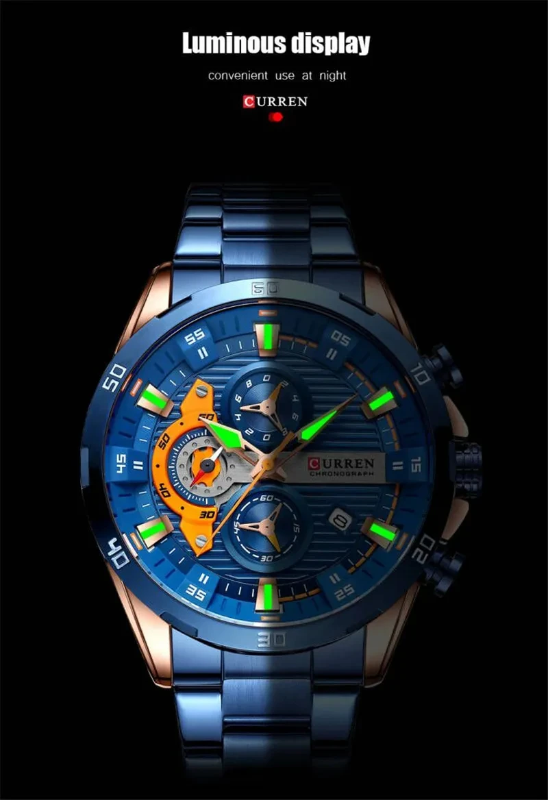 Reloj Curren 8402 de Lujo para hombre 2