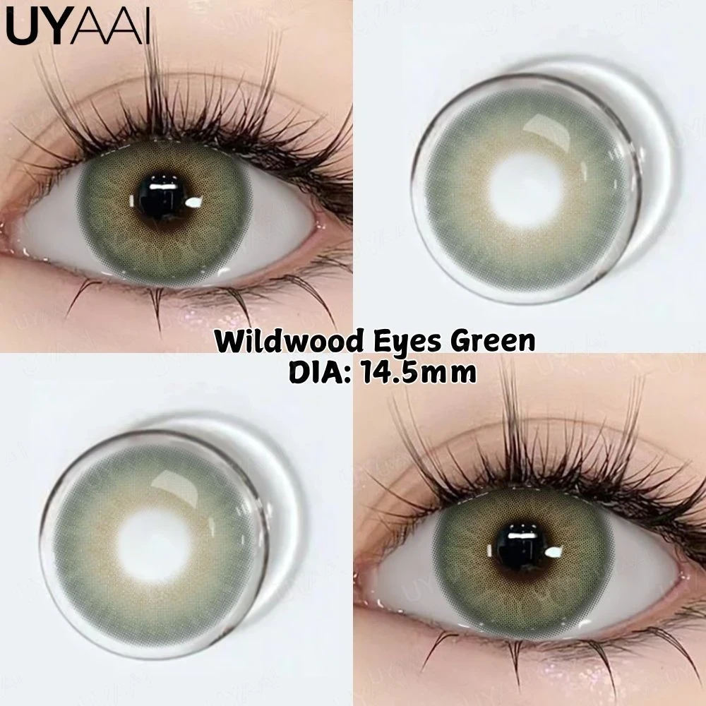 Lentes de contacto - Referencia: WILDWOOD EYES GREEN 2