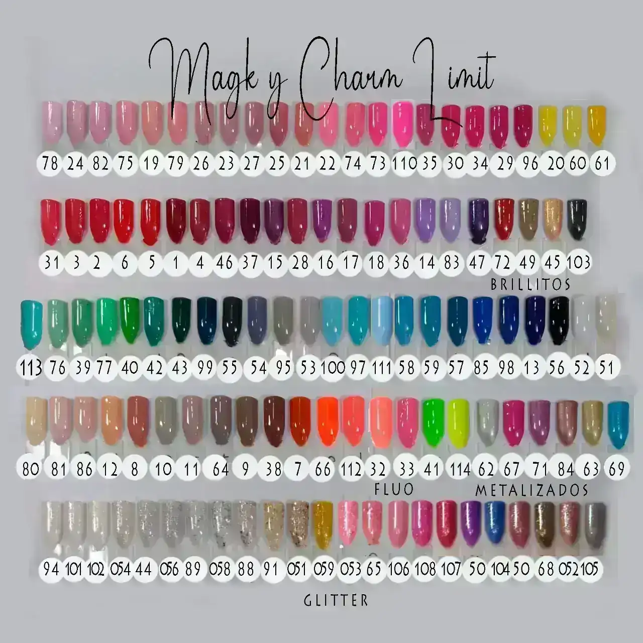 Esmaltes semipermanente Charm Límit/Magk 2