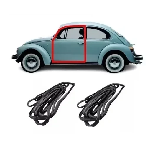 Par Goma  De Puerta VW FUSCA 162350