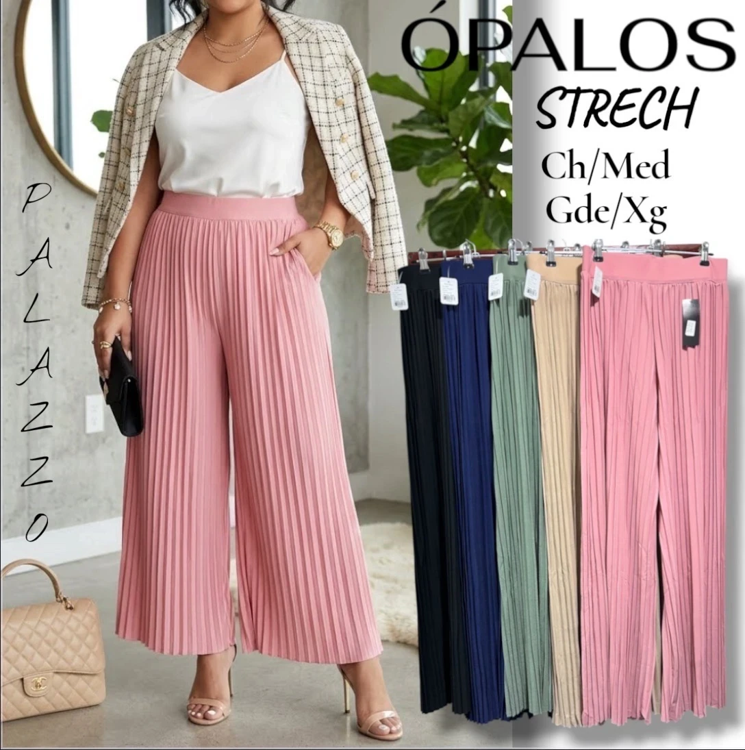 Pantalon Plisado