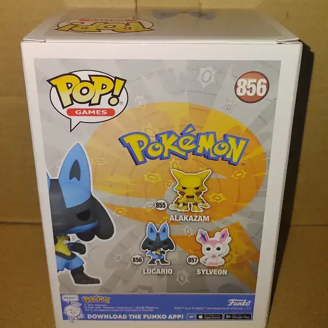 Funko Pop Pokémon Lucario #856 2