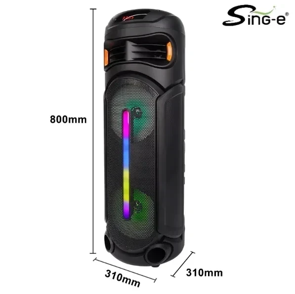 Parlante Bluetooth / 80cm / 1 Micro / Control 𝙎𝙄𝙉𝙂-𝙀 2