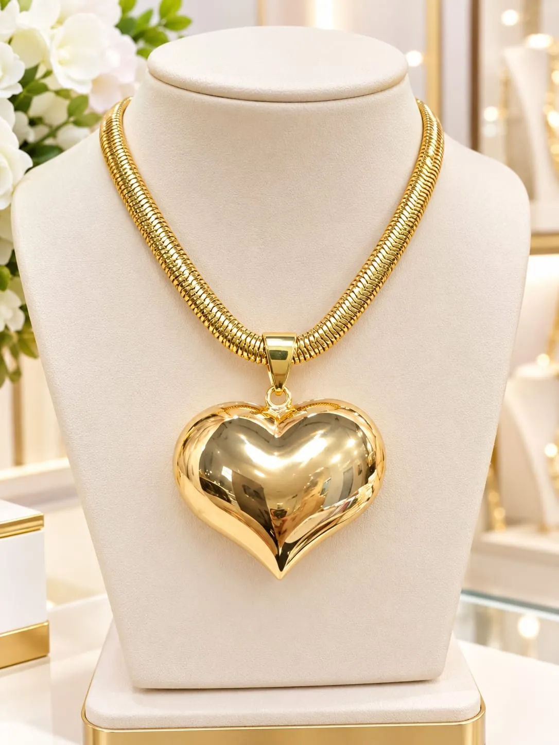 Collar corazón