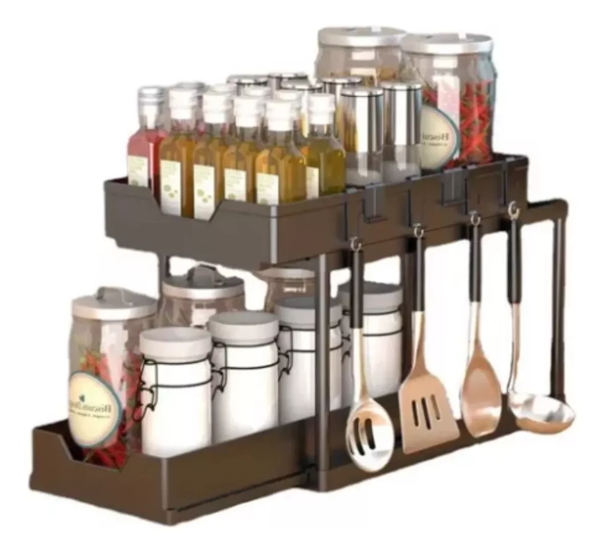 Organizador Multiusos 2 niveles liso 3