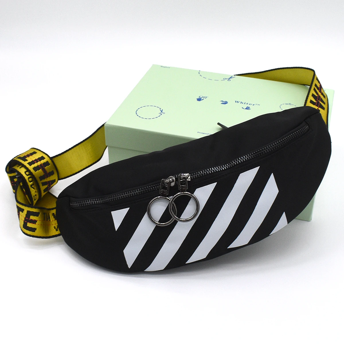 Bolsa Bandolera Cruzada Off-White