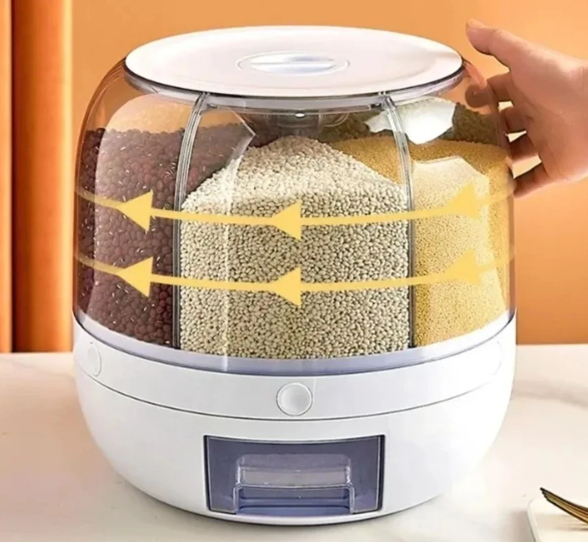 Dispensador giratorio de alimentos Dinax 3