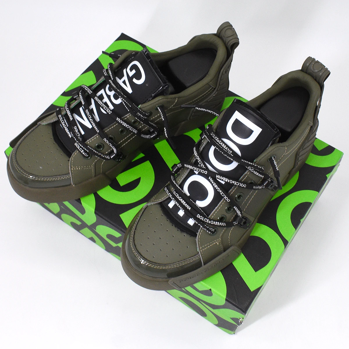 Dolce & Gabbana Portofino Verde Militar Correa negra 5