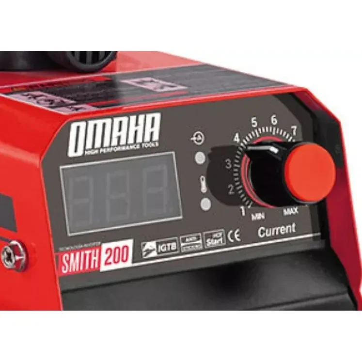 Soldadora Inverter 200 Amp Maquina Soldar Electrica 220v Rojo 6
