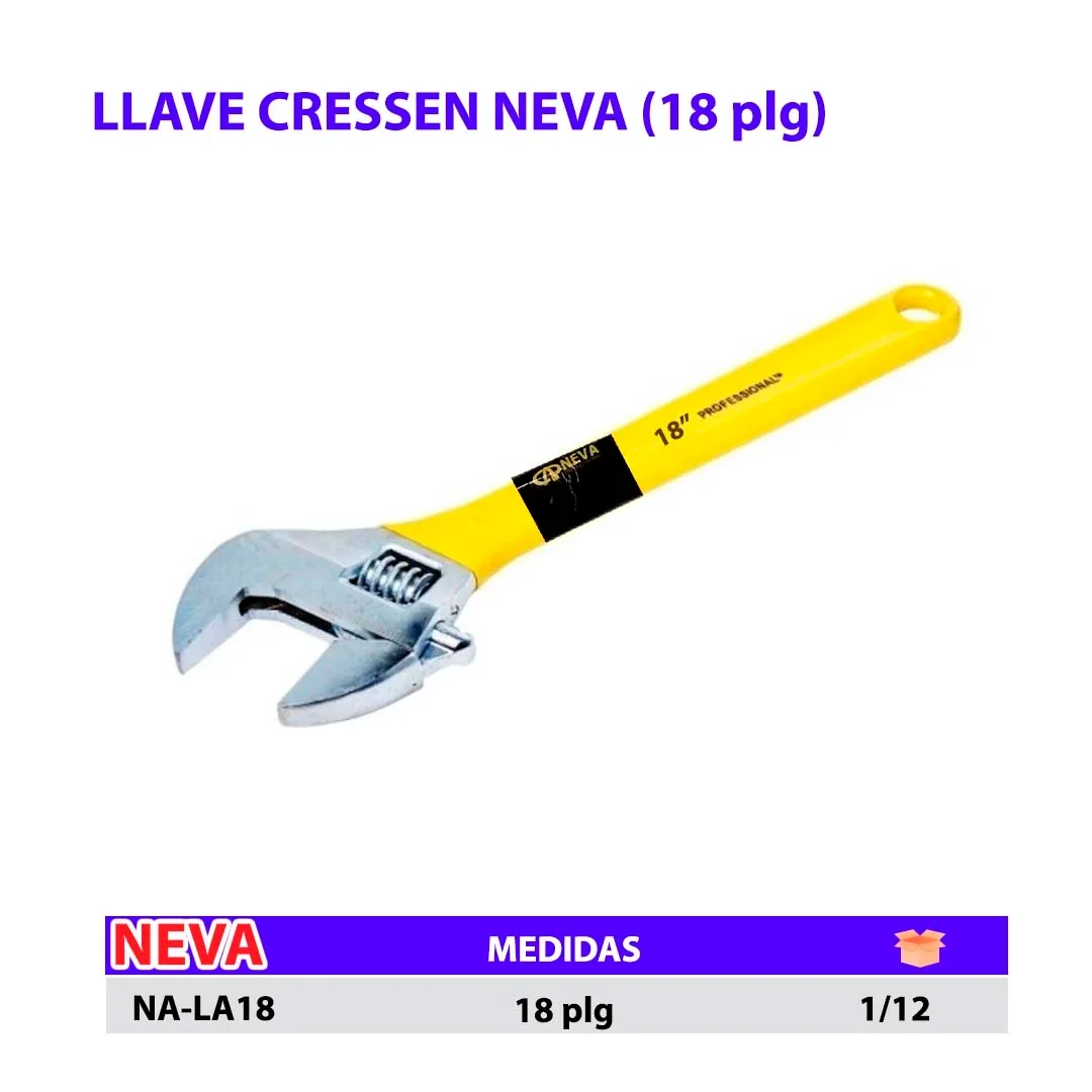 LLAVE CRESSEN NV 18"