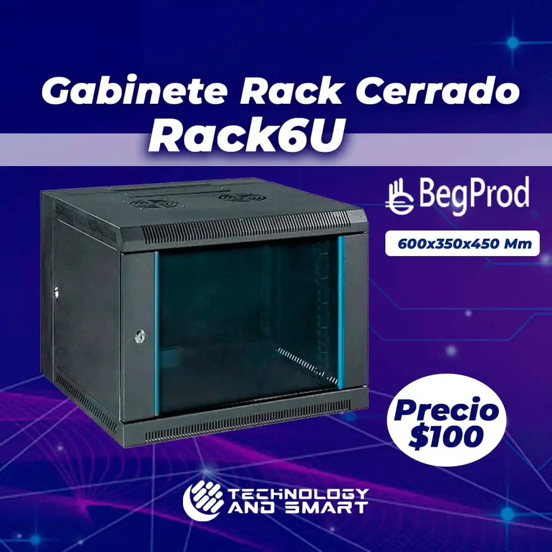 Rack cerrado de  unidades 