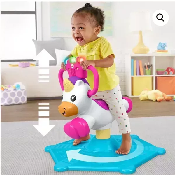 Saltarin musical unicornio fisher price 4