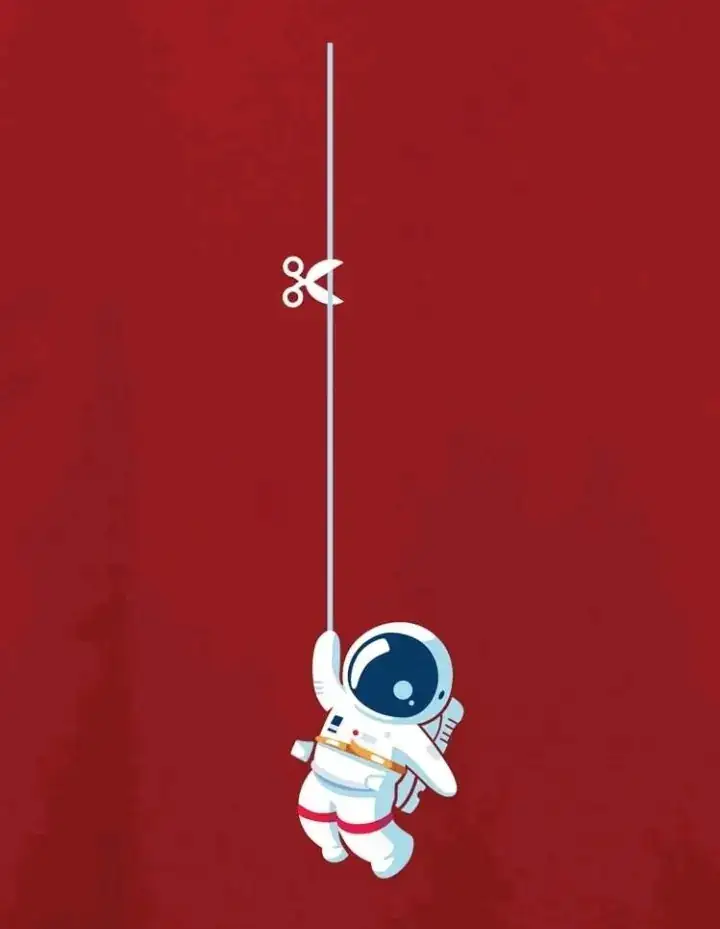 Camiseta con estampado de astronauta 3
