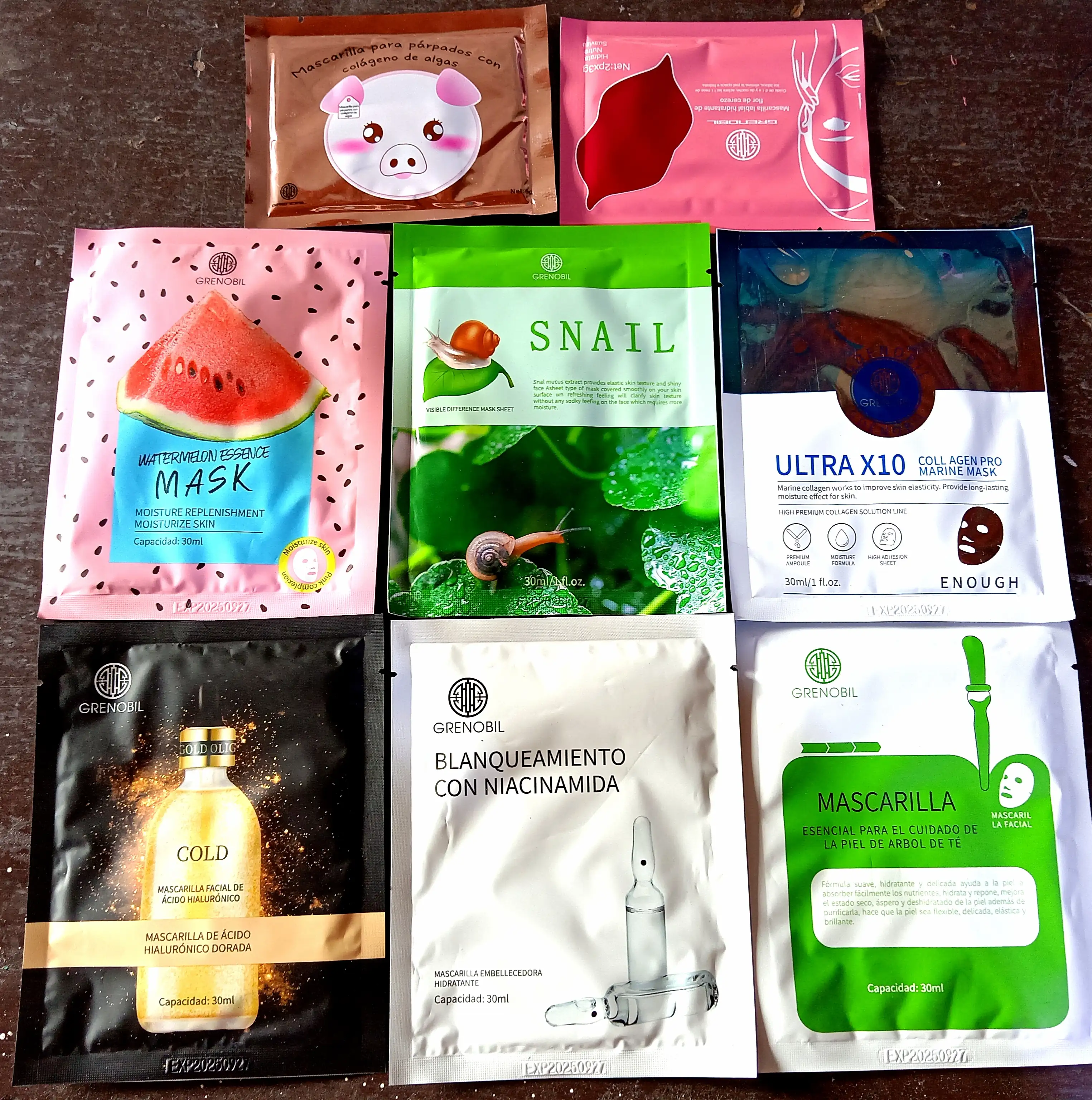 Mascarilla Facial Tipo Velo 