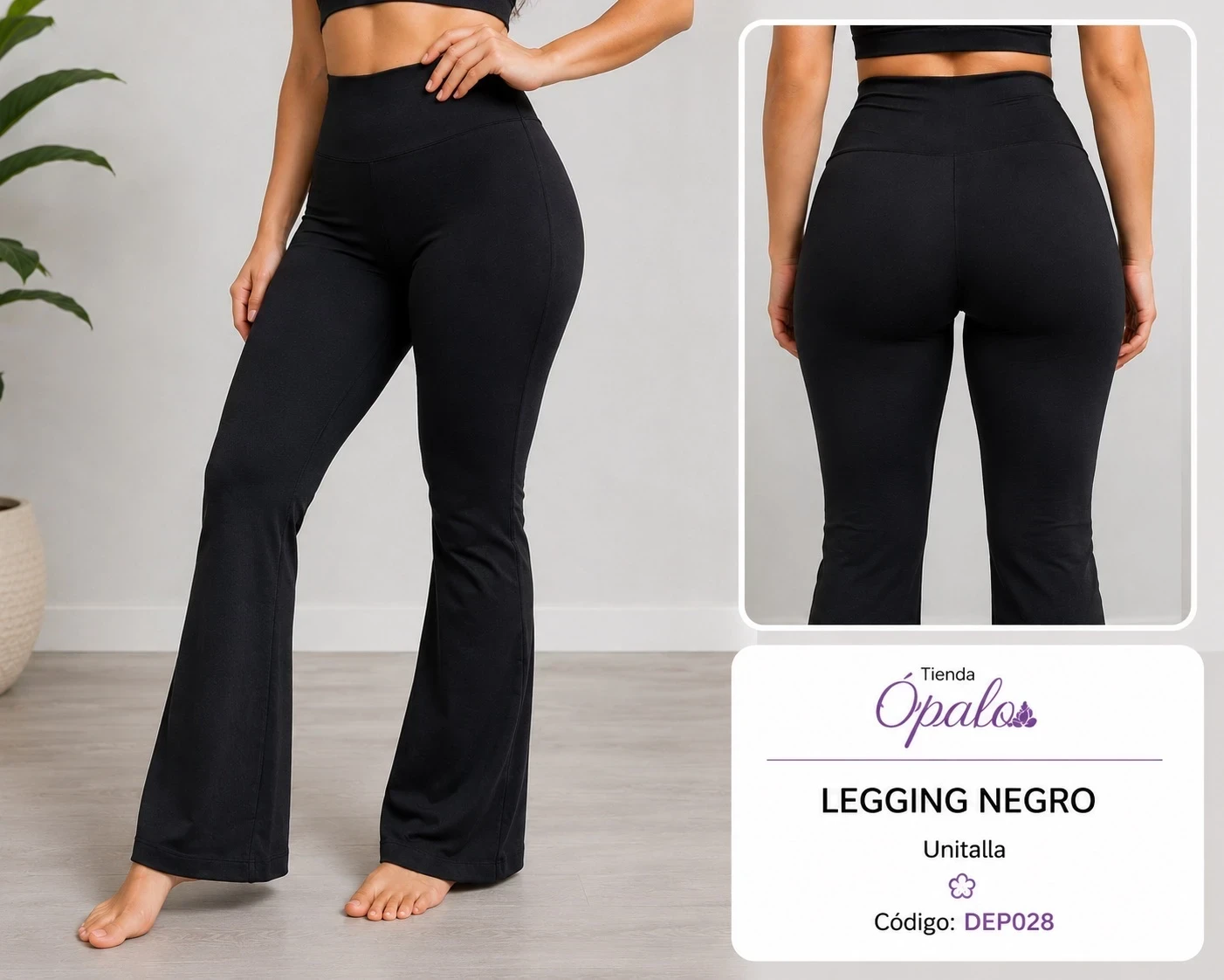 Legging Negro Unitalla