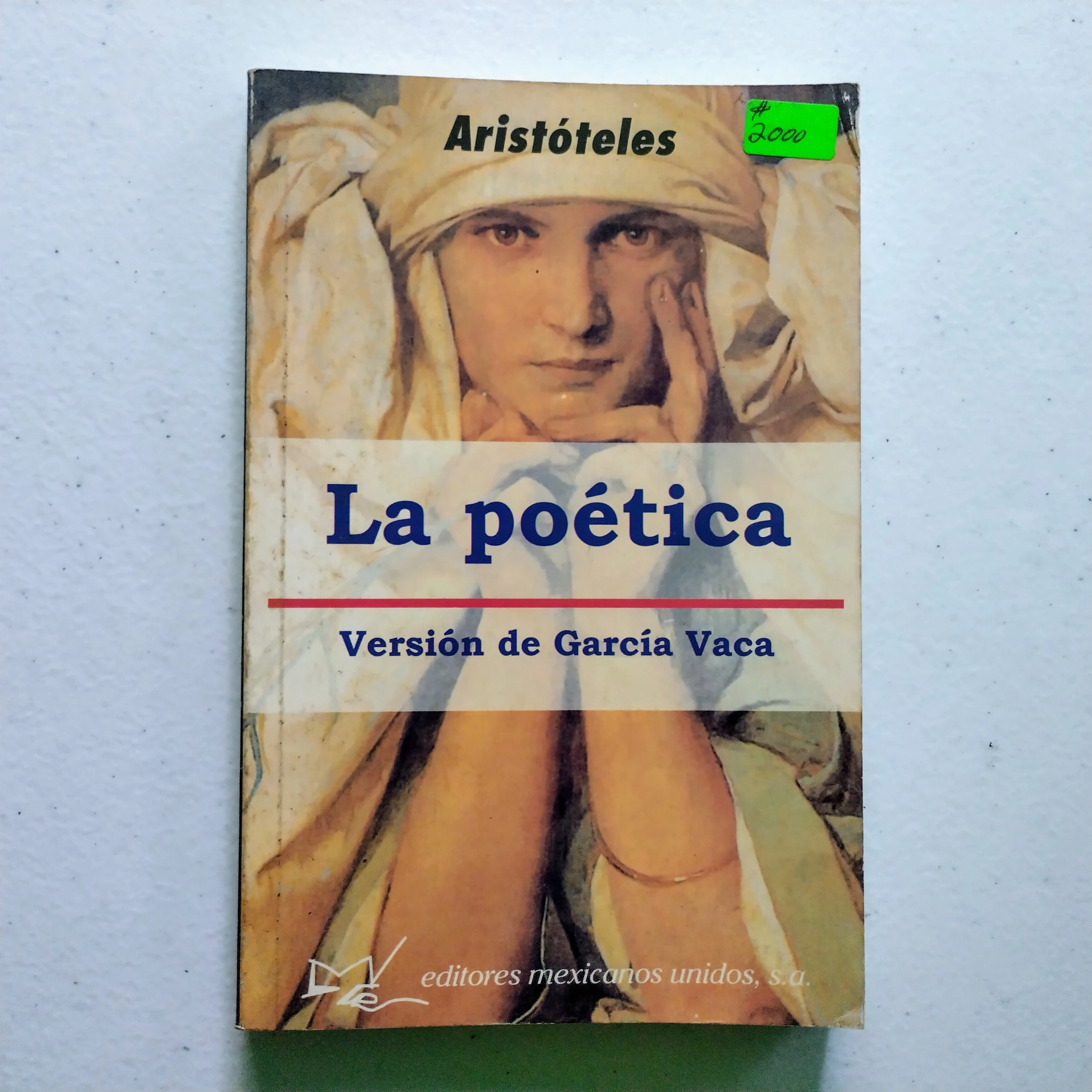 La poética, Aristóteles, usado 