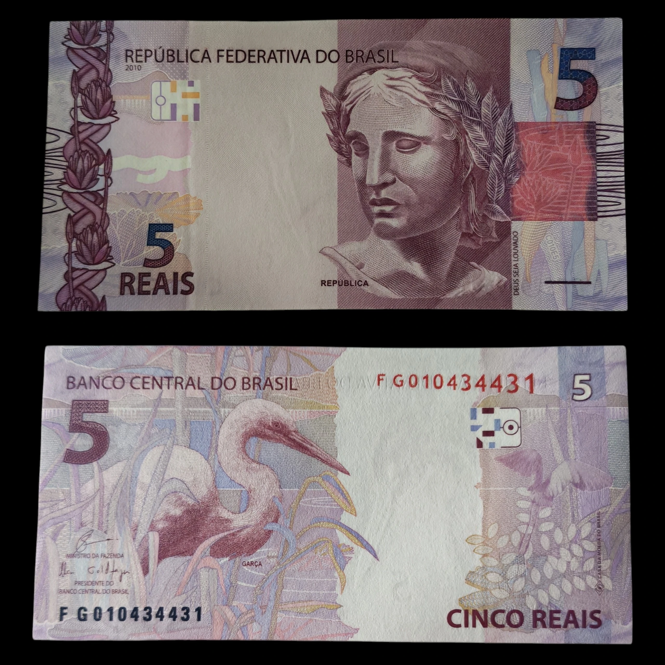° Brasil 5 reais UNC
