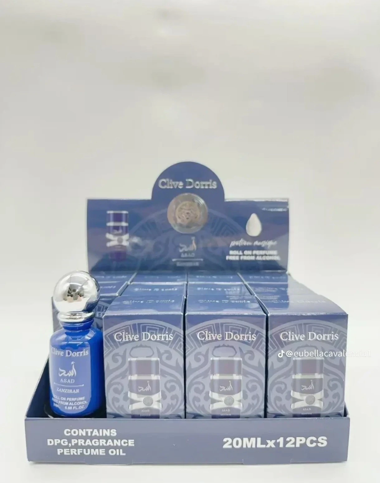 Perfume asad Zanzíbar mini en aceite 20 ml ( inspiración 1.1) 🥰