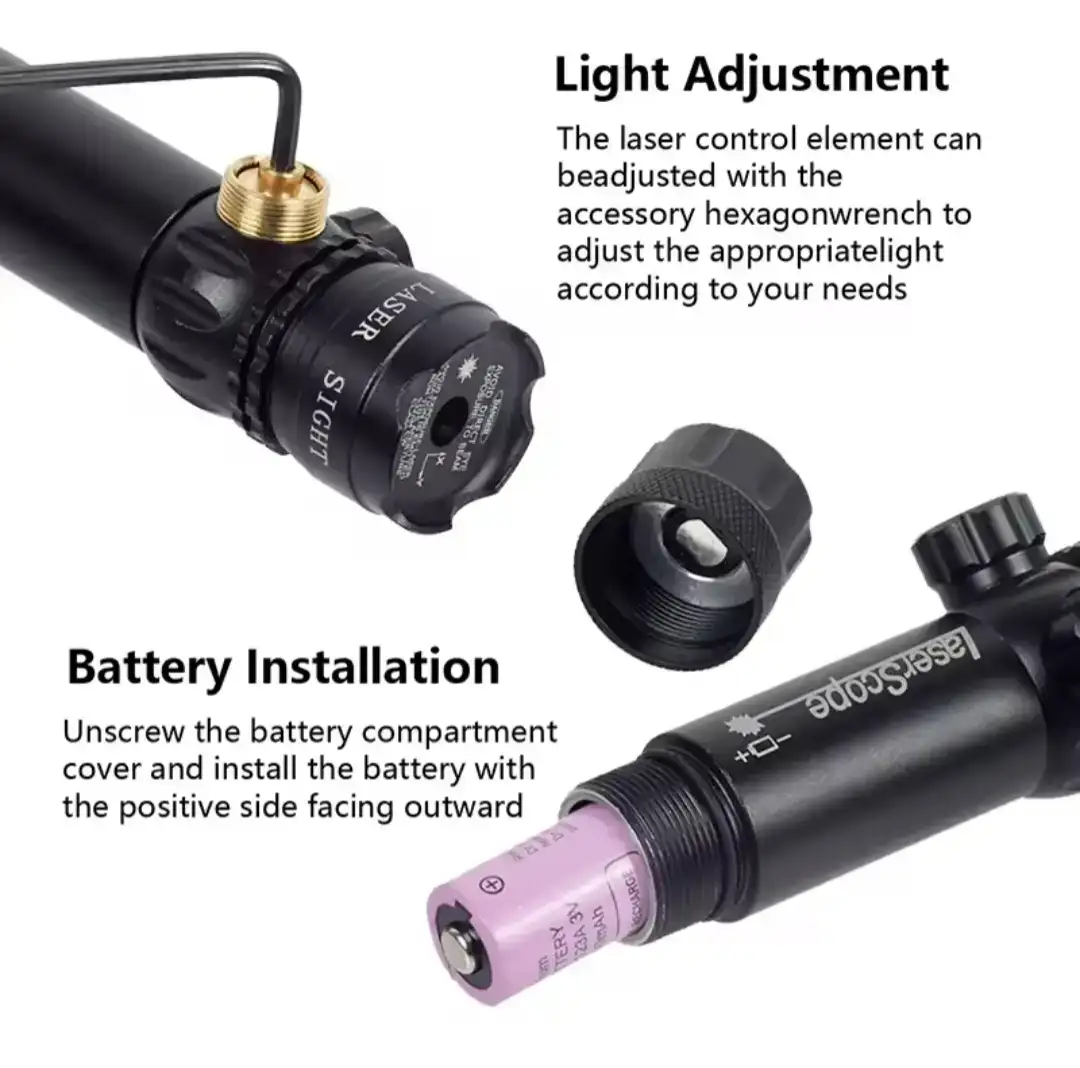 MIRA LASER PARA RIFLE O CARABINA.  2