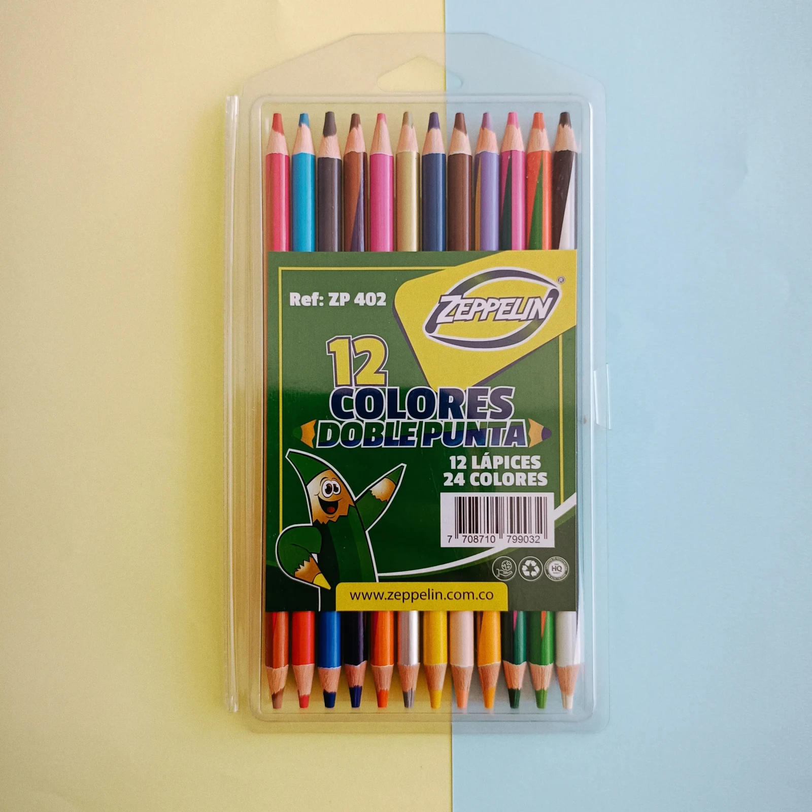 CAJA COLORES ZEPPELIN X 12