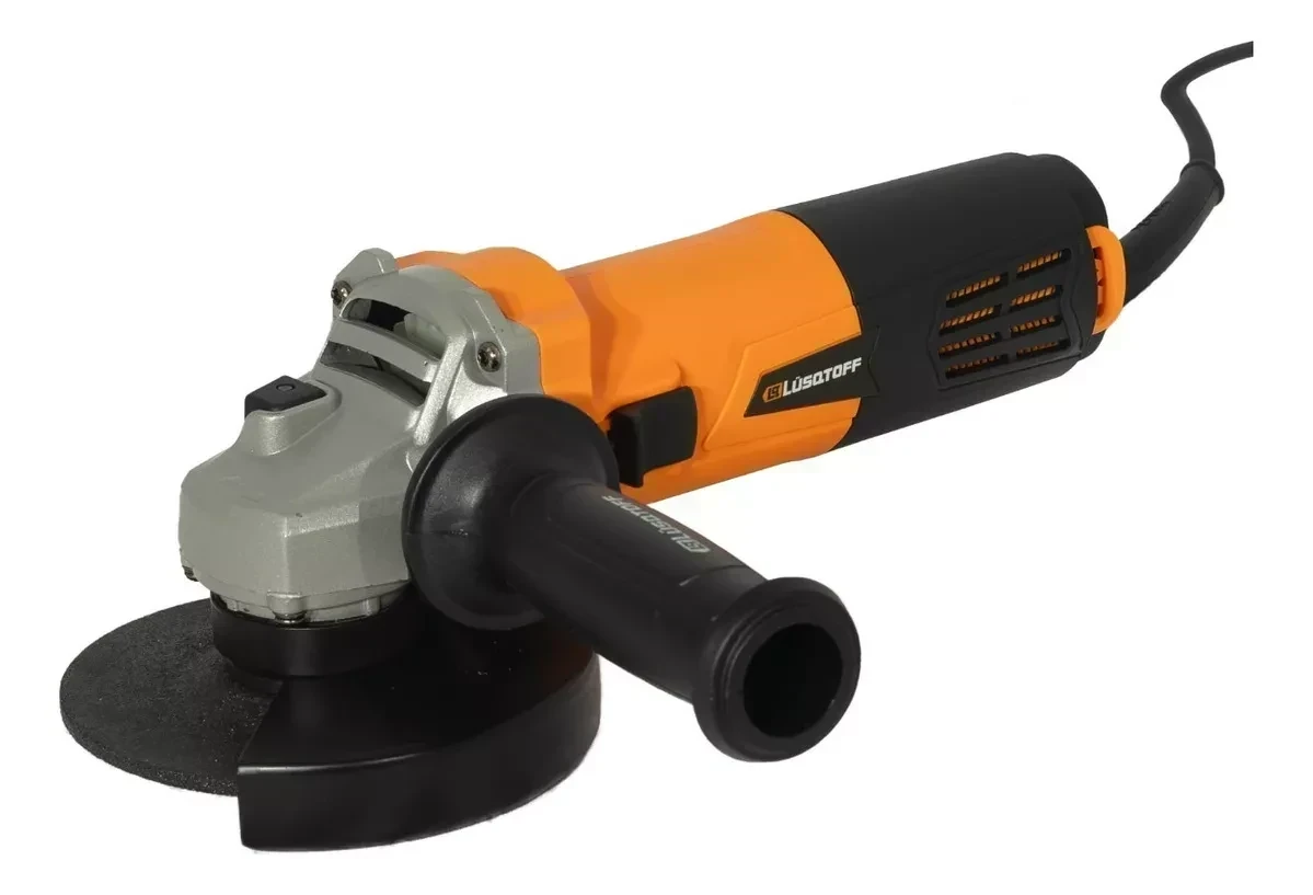 Amoladora Angular Lusqtoff 720w L-820 115mm 4,5 Pulgadas Color Naranja Frecuencia 50Hz