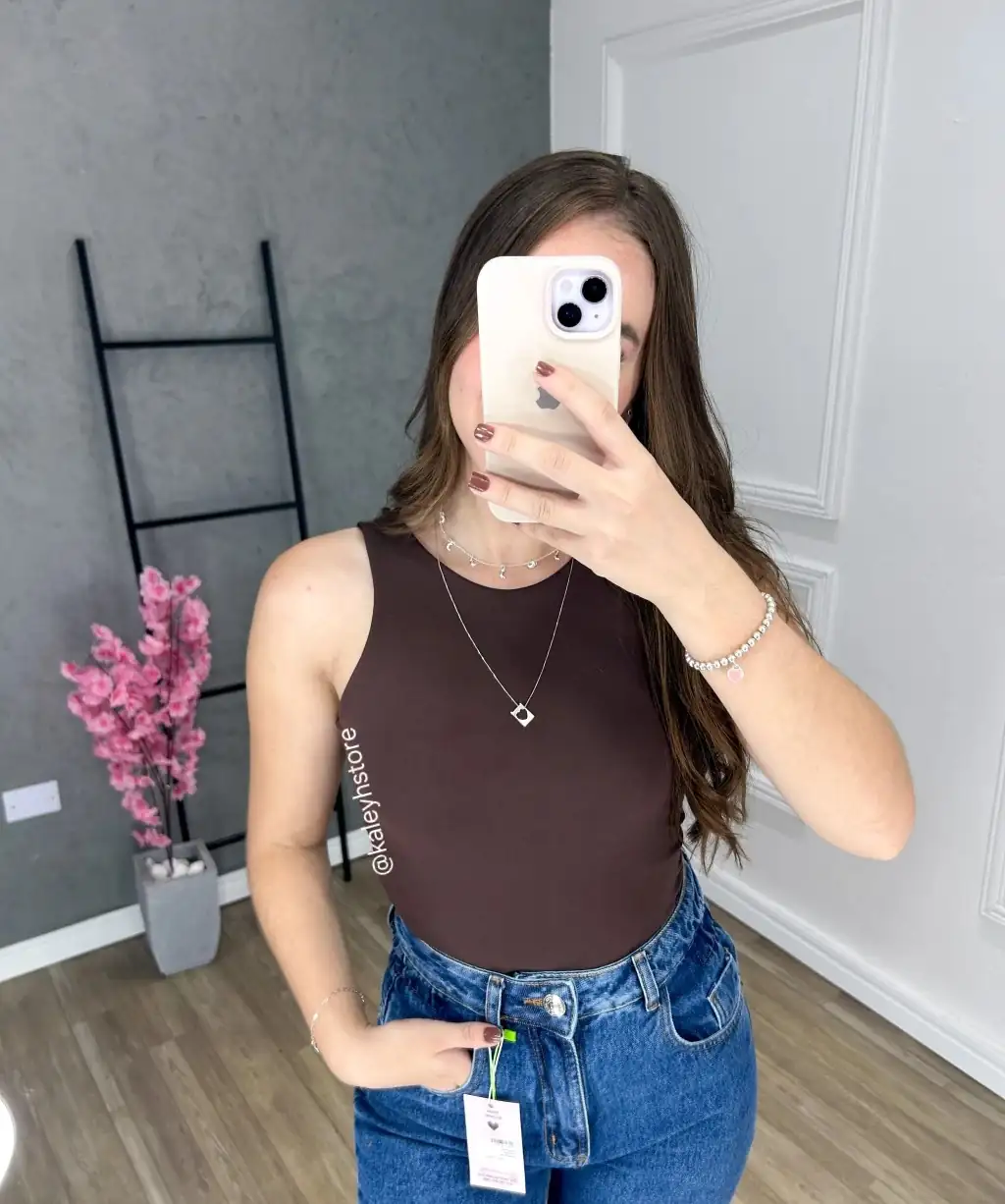 Body Zara Marrón 