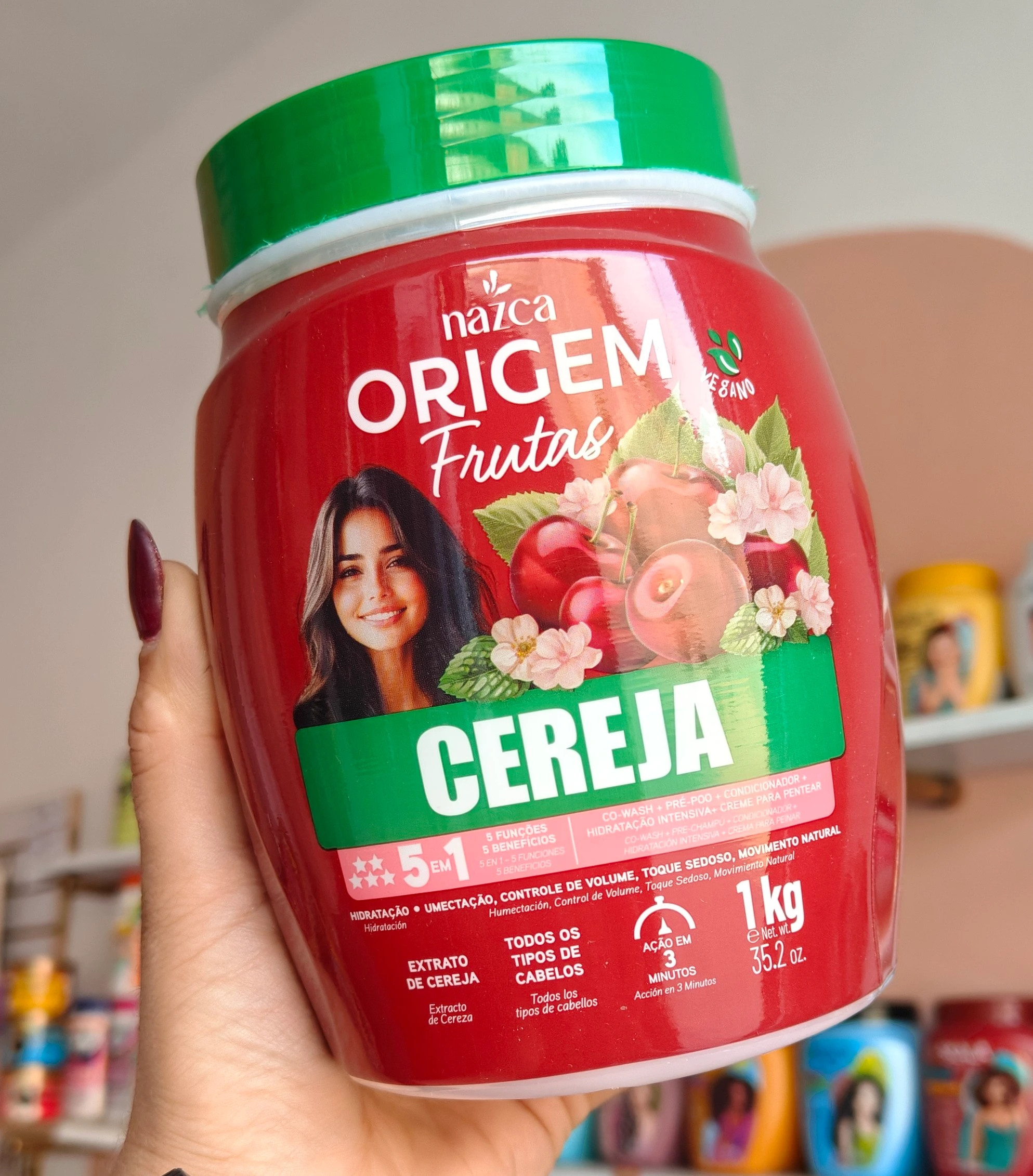 Crema 5 en 1 cereza