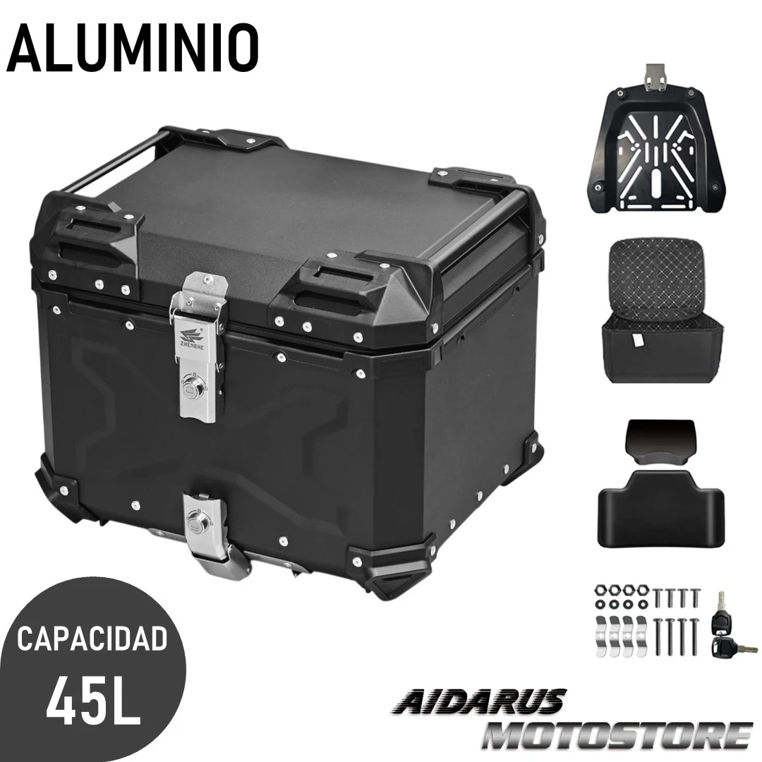 BAUL ZHENGHE ALUMINIO TRAVEL DE 45L