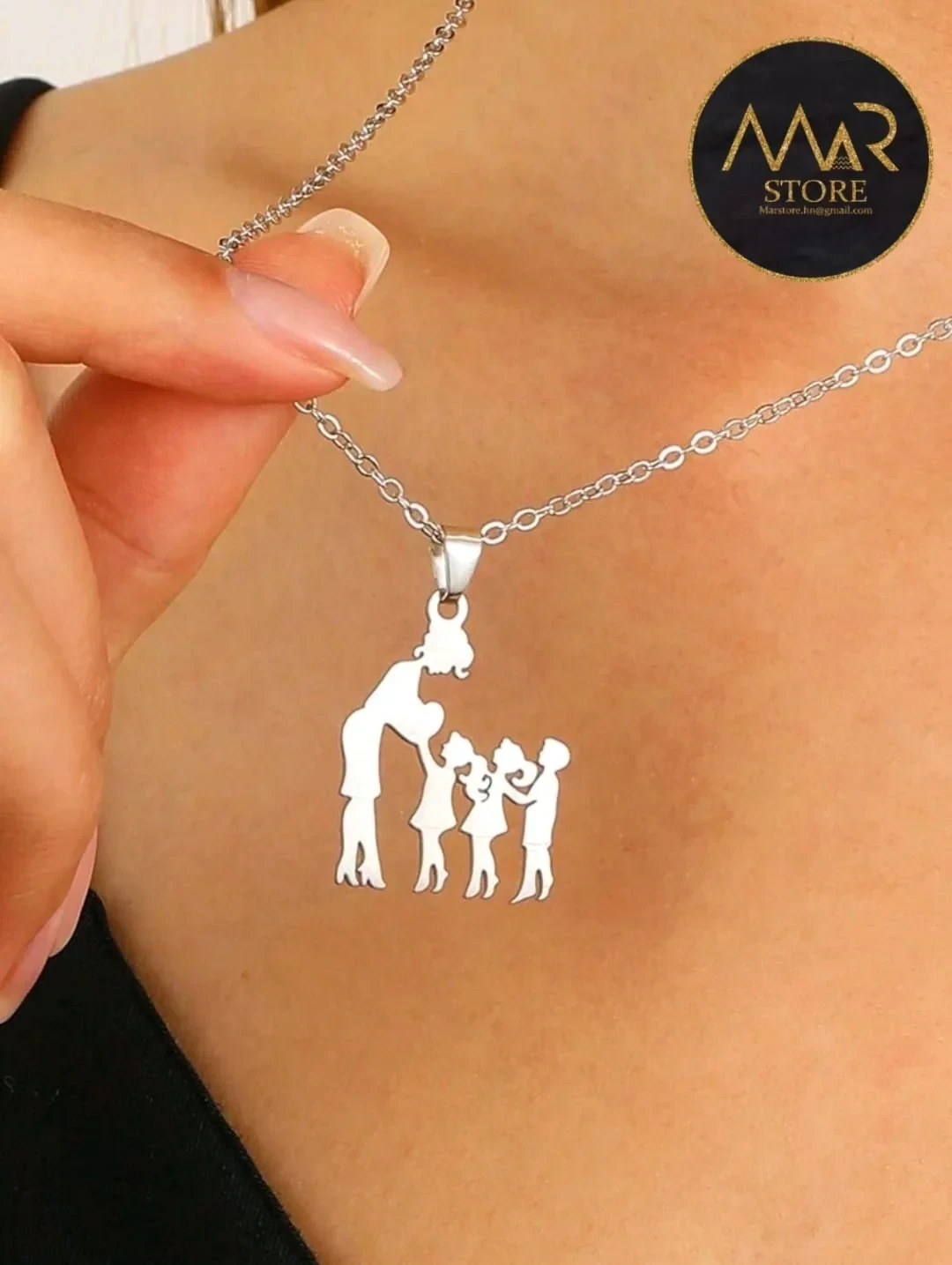 Collar de acero inoxidable 