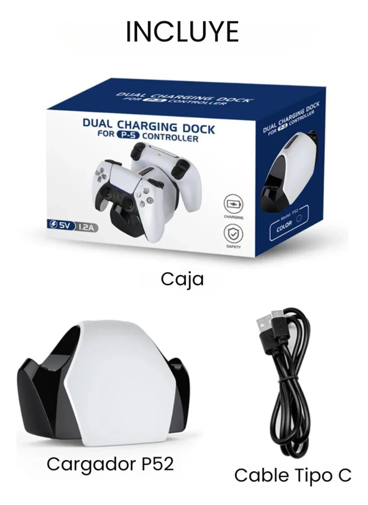 DUAL CHARGING DOCK FOR PS5 CONTROLLER 2