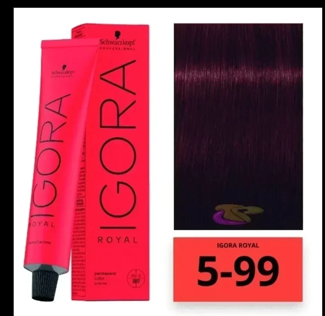 igora 5.99 tinte castaño claro violeta intenso