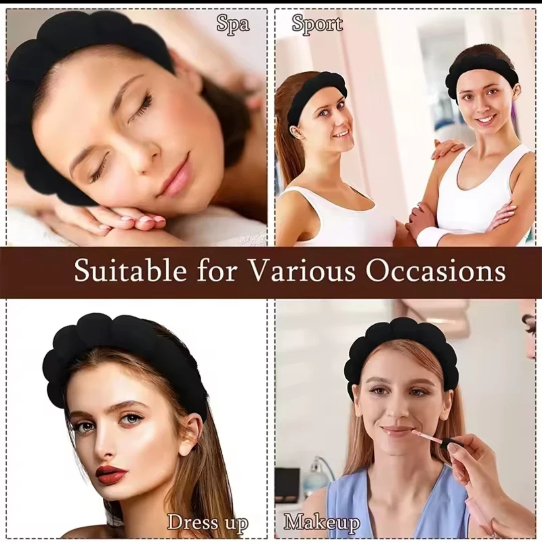 Diadema skincare satinados varios colores 🤗💕 6