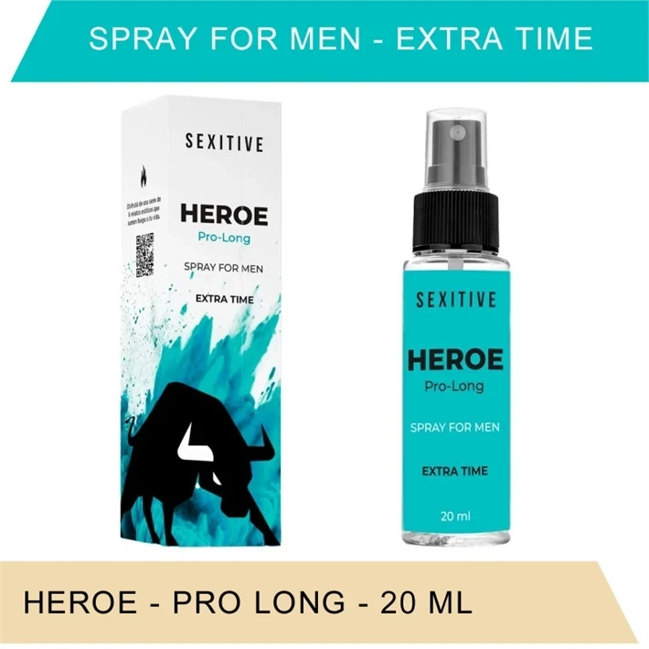 Heroe Pro-Long Extra Time - Spray masculino 20ml 
