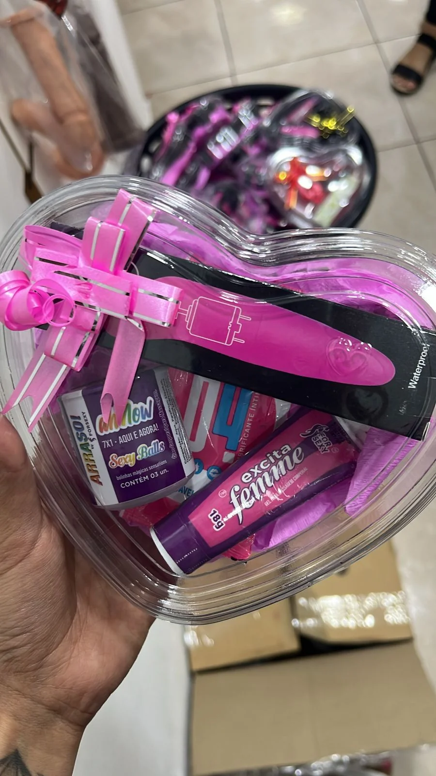 KIT SEXY SHOP PINK 4