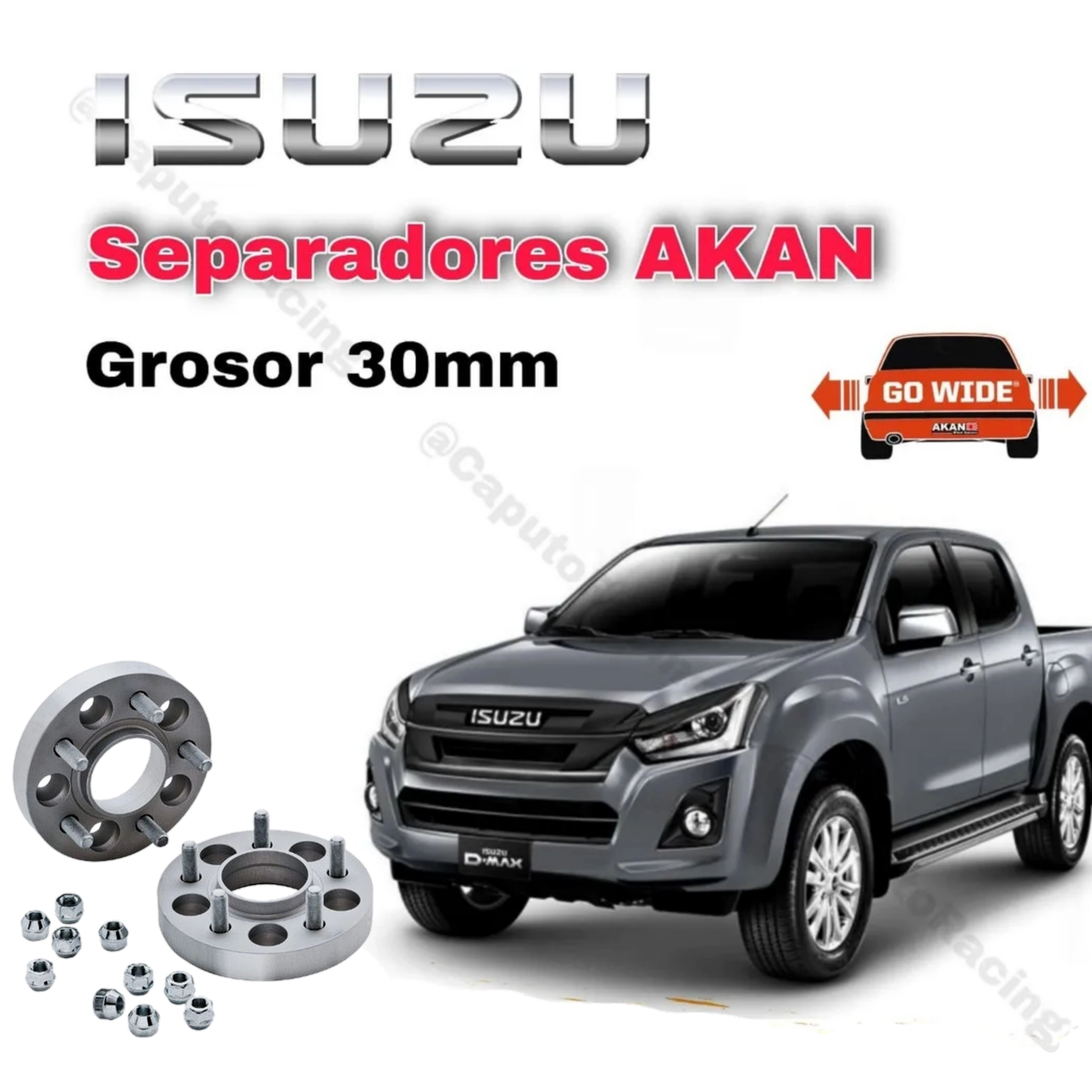 SEPARADORES ISUZU DMAX