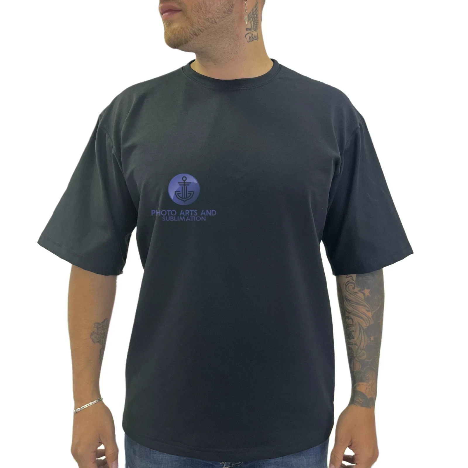 Oversize Burda Negro