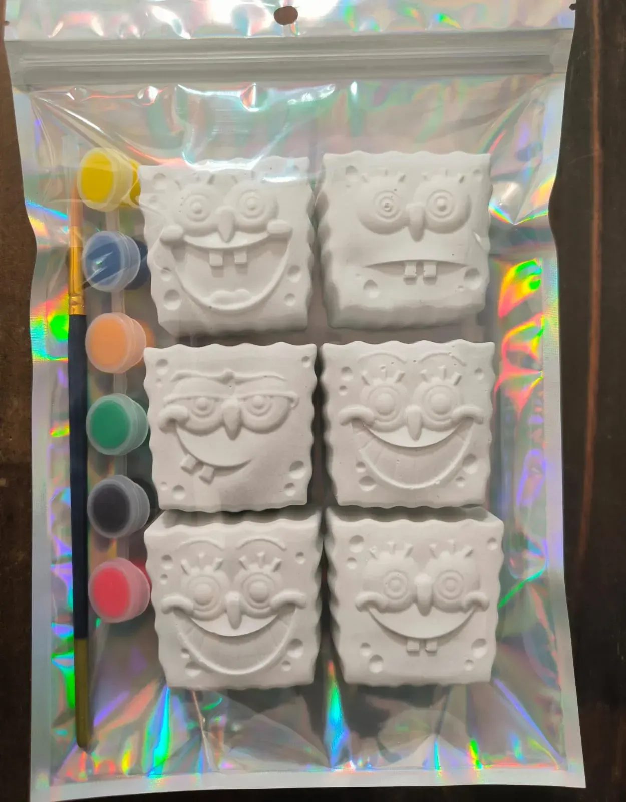 Kit Bob esponja + de 3 ¢2500
