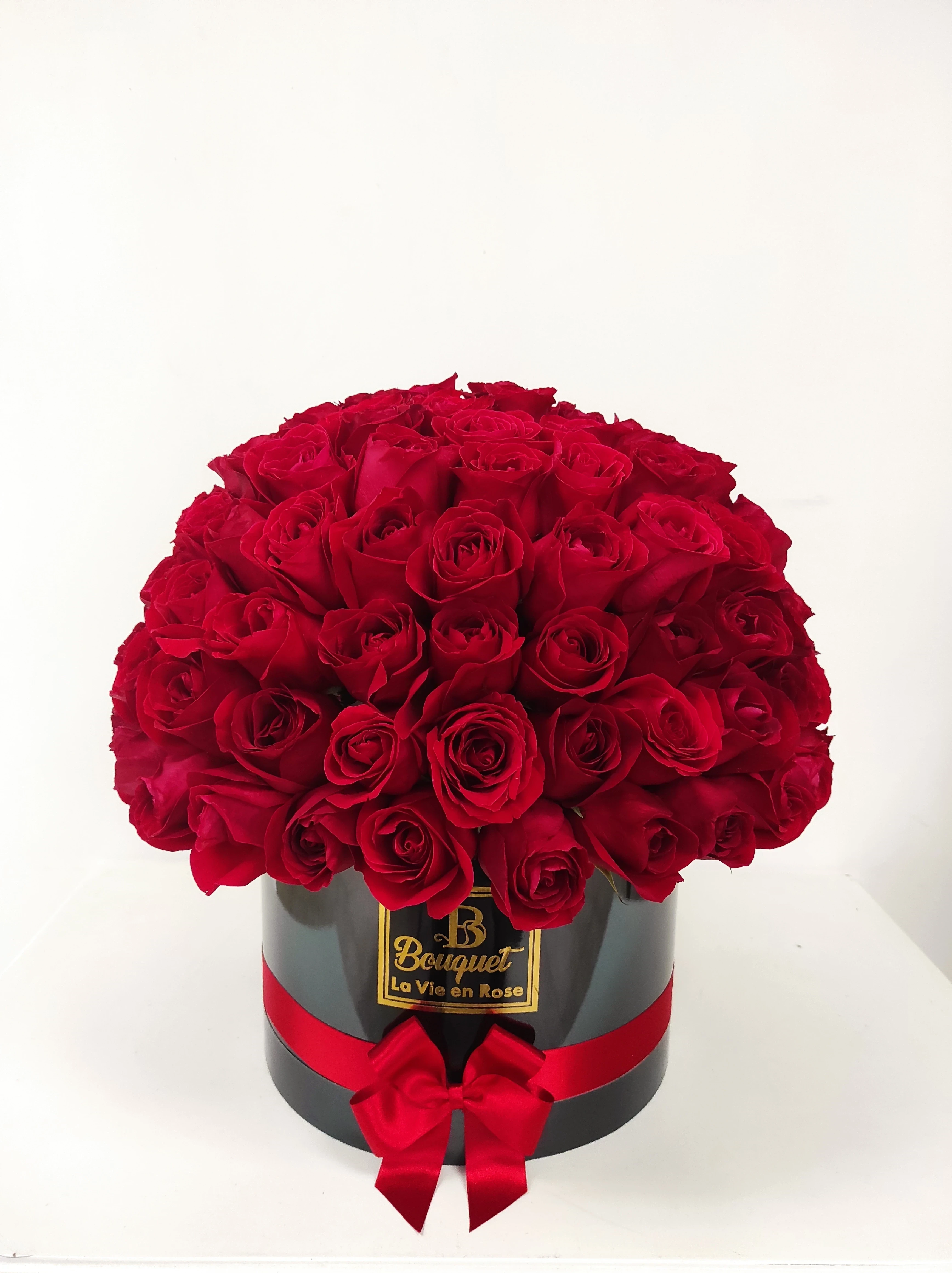 Topiario solo rosas