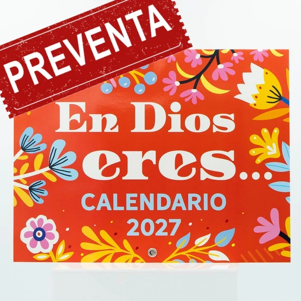 Calendario pared Pechi 2027 En Dios eres