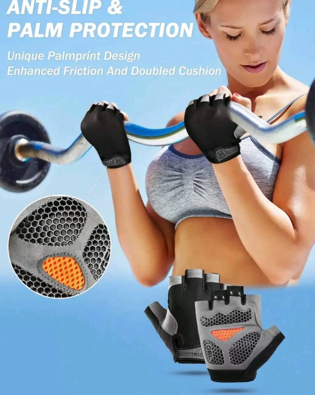 GUANTES DE GYM UNISEX  2