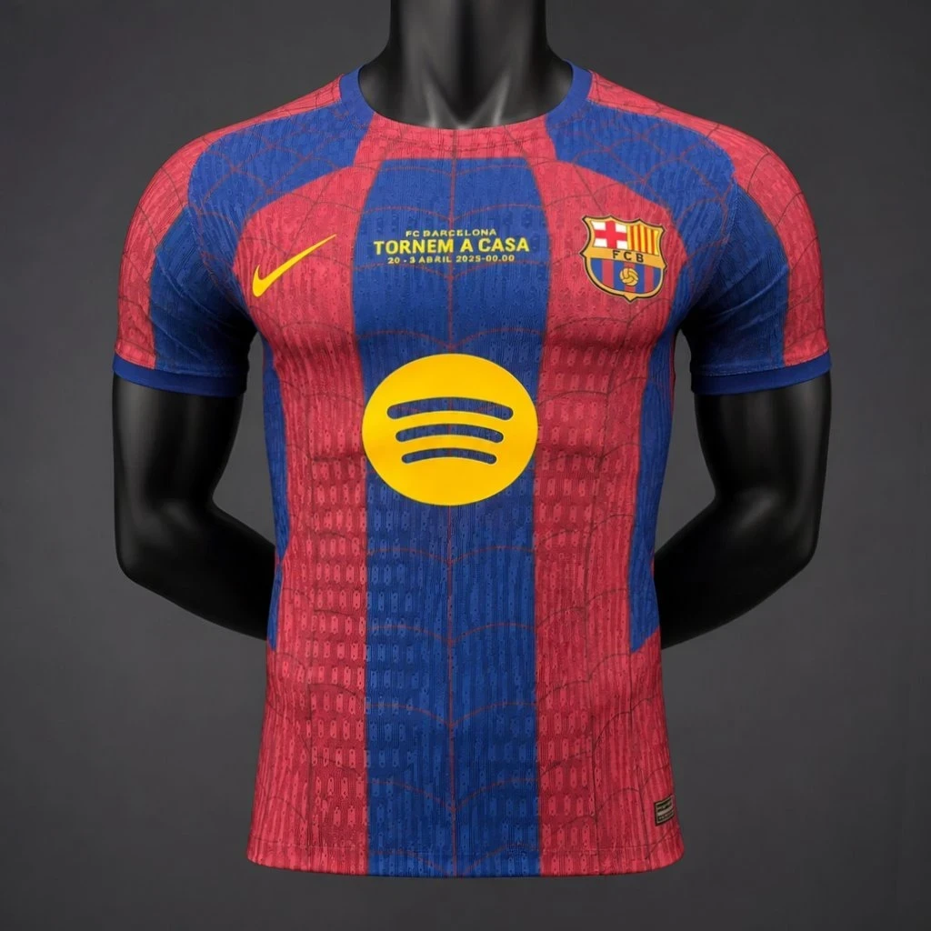 CAMISETA DEL BARCELONA  SPIDER MAN 26/27