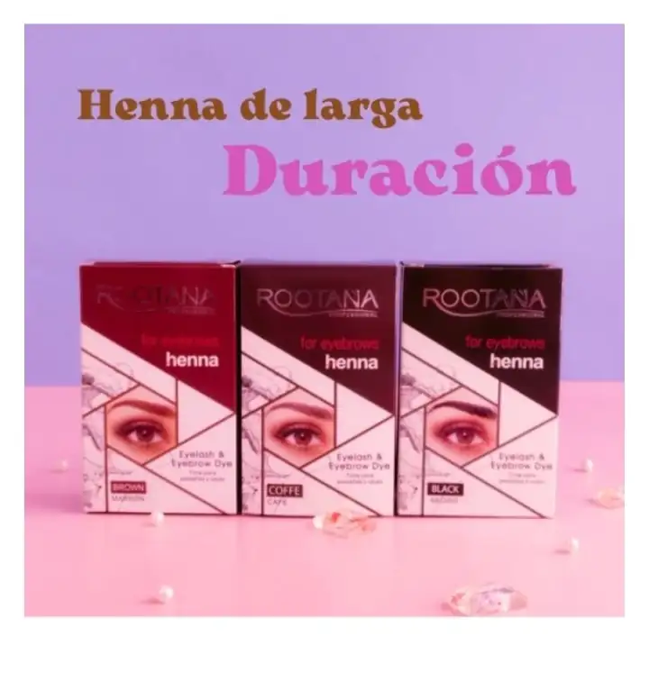 Henna para cejas