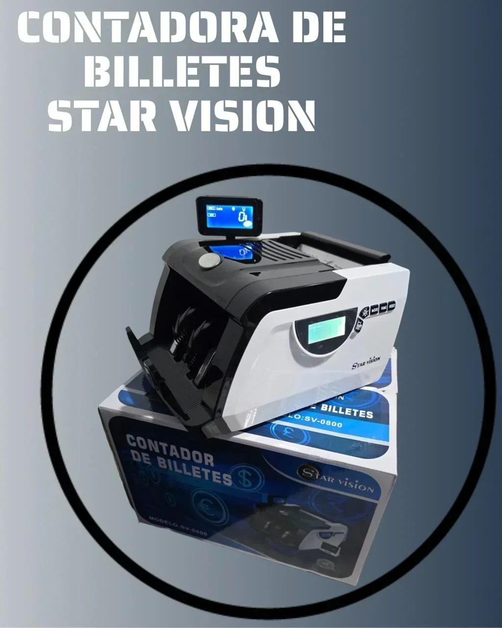 Contadora de Billetes STAR VISION SV-0800