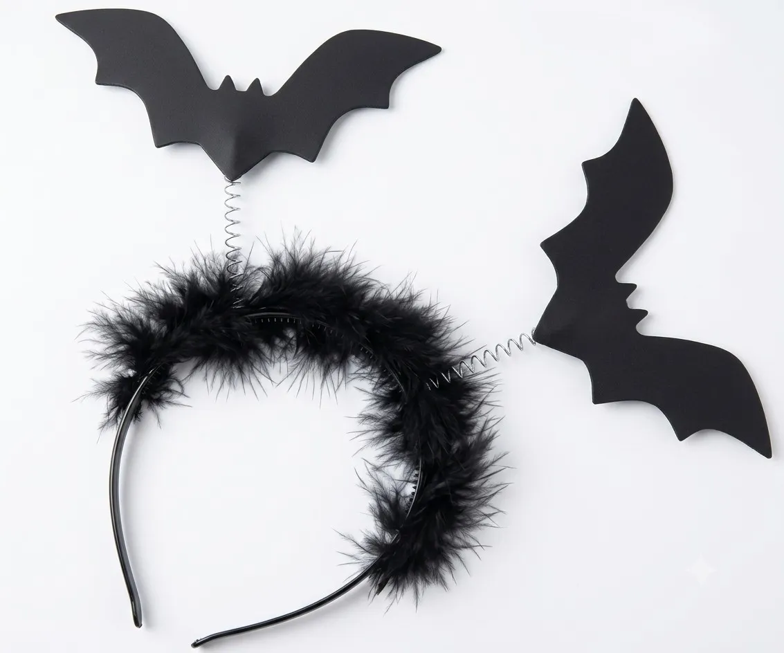 Vincha antena pelito murcielago  2