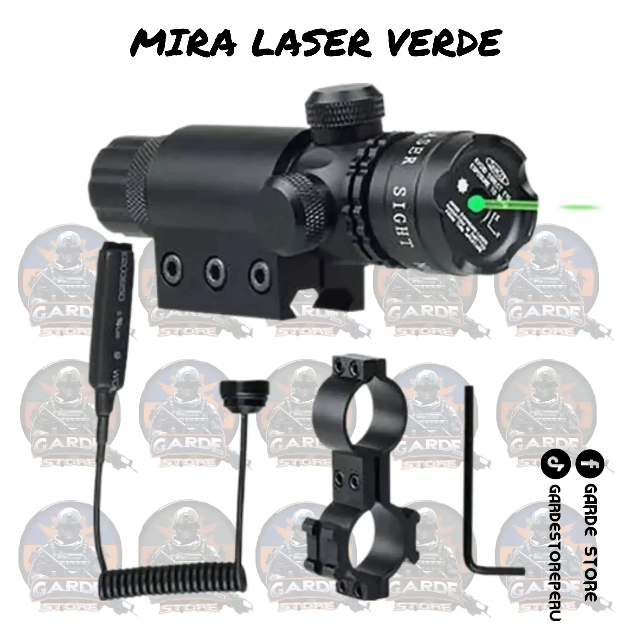 MIRA LASER PARA RIFLE O CARABINA.  4