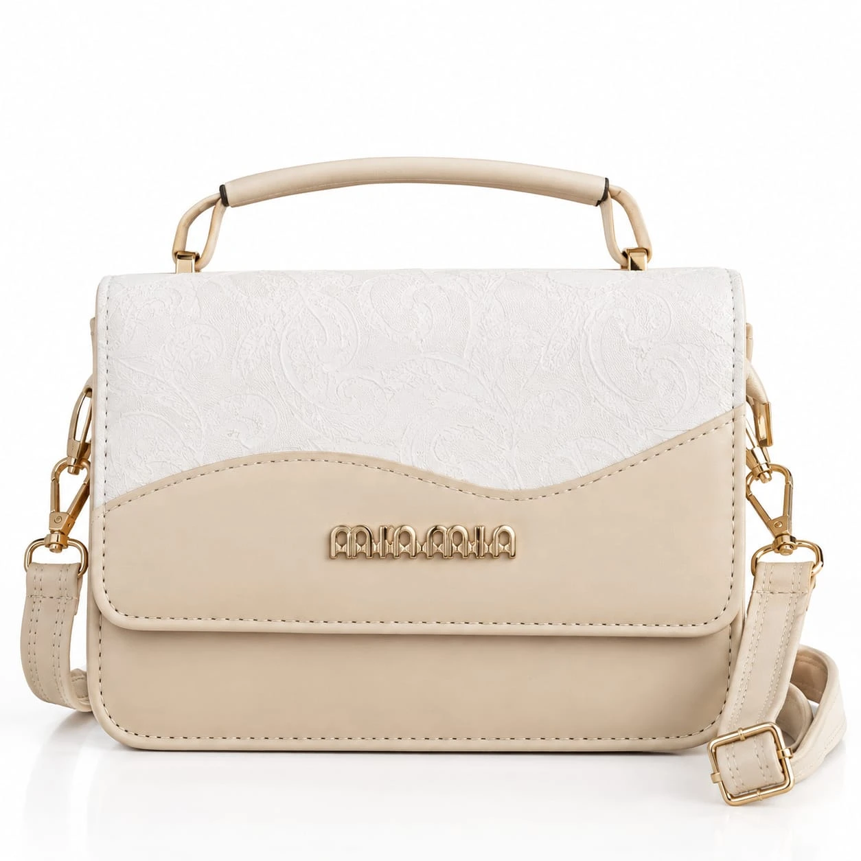 Bolso Manos Libres Blanco MIAMIA