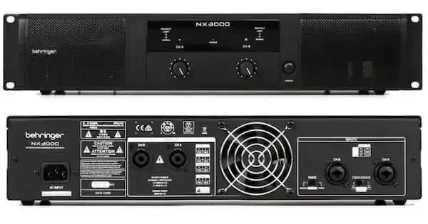  PODER BEHRINGER DE 3000W NX300 Clase D  PEDIDOS 69482978 Envíos a toda Bolivia... Behringer NX3000 Etapa de Potencia Ultraligera de Clase D de 3000 vatios Entrega 2 x 1500 vatios en 2 ohmios; 3000 vatios en 4 ohmios (modo puente) y pesa menos de 7.7 lbs / 3.5 kg. Máxima fiabilidad gracias a la revolucionaria tecnología High-Density Class D de alto rendimiento con acumulación térmica "cercana a cero". Fuente de alimentación en modo conmutación ultraeficaz para audio sin ruidos, respuesta transitoria superior y bajo consumo de energía. Crossover estéreo incorporado con modo de corte bajo, corte alto y rango completo. 2